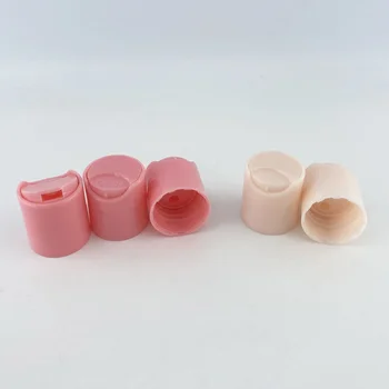 New Design Plastic Hand Lotion Cream Bottle with Smooth and Matte Surface 20mm 24mm 28mm Sizes Disc Top Cap Screw Closure
