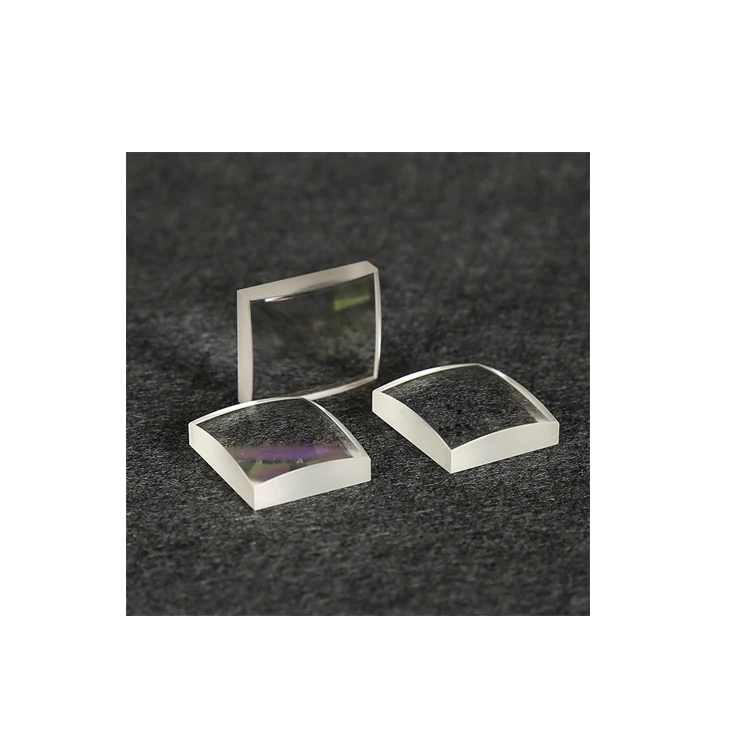 Индустриальная Высококачественная 100 мм диаметр оптического стекла плоскa выпуклая линз плоско-выпуклая