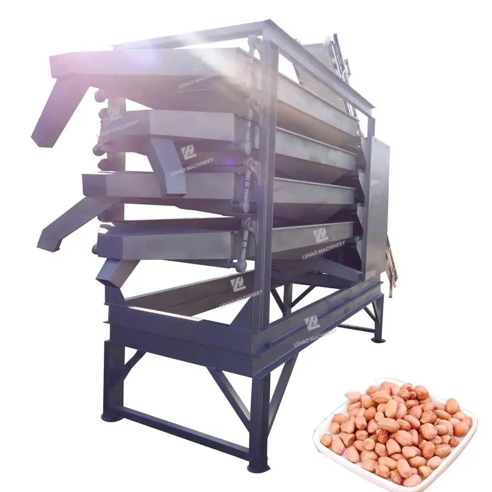 High Efficient Groundnut Grading Machine for Peanut Kernel Sieving and Screening Machine South Africa Kyrgyzstan Uzbekistan Peru