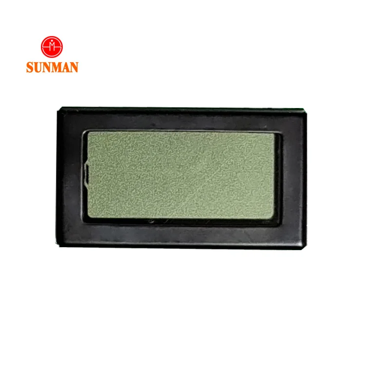 Customized lcd conductive zebra strip sillicon rubber 7-segment-lcd clock tn display