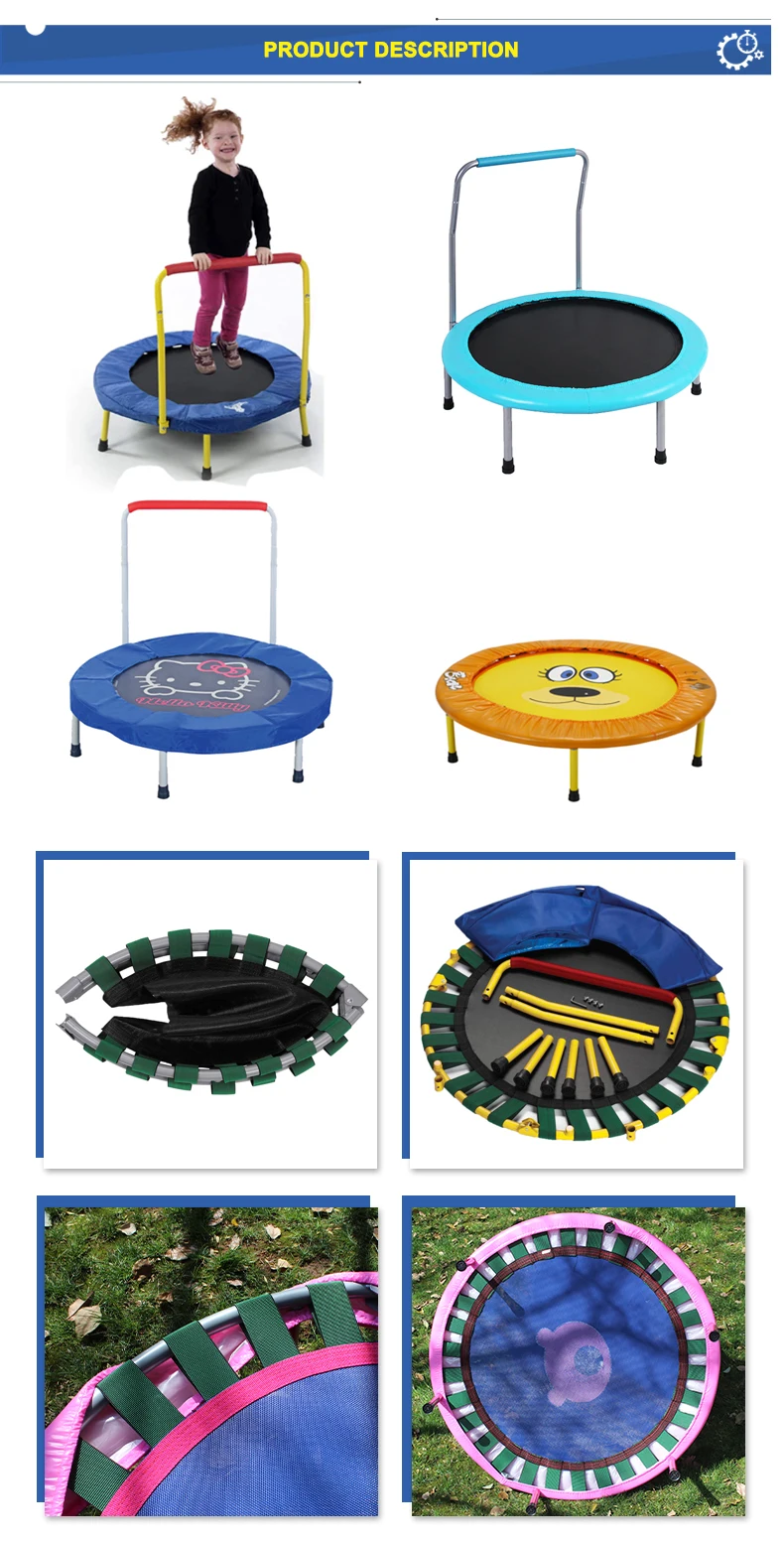 Zoshine Gymnastics Home Mini Trampoline For Body Building Fitness