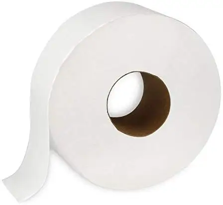 Jumbo Roll Toilet Paper for Bathroom  100% recycled  Environmentally friendly and Flushable  8rolls per bag 1000ft