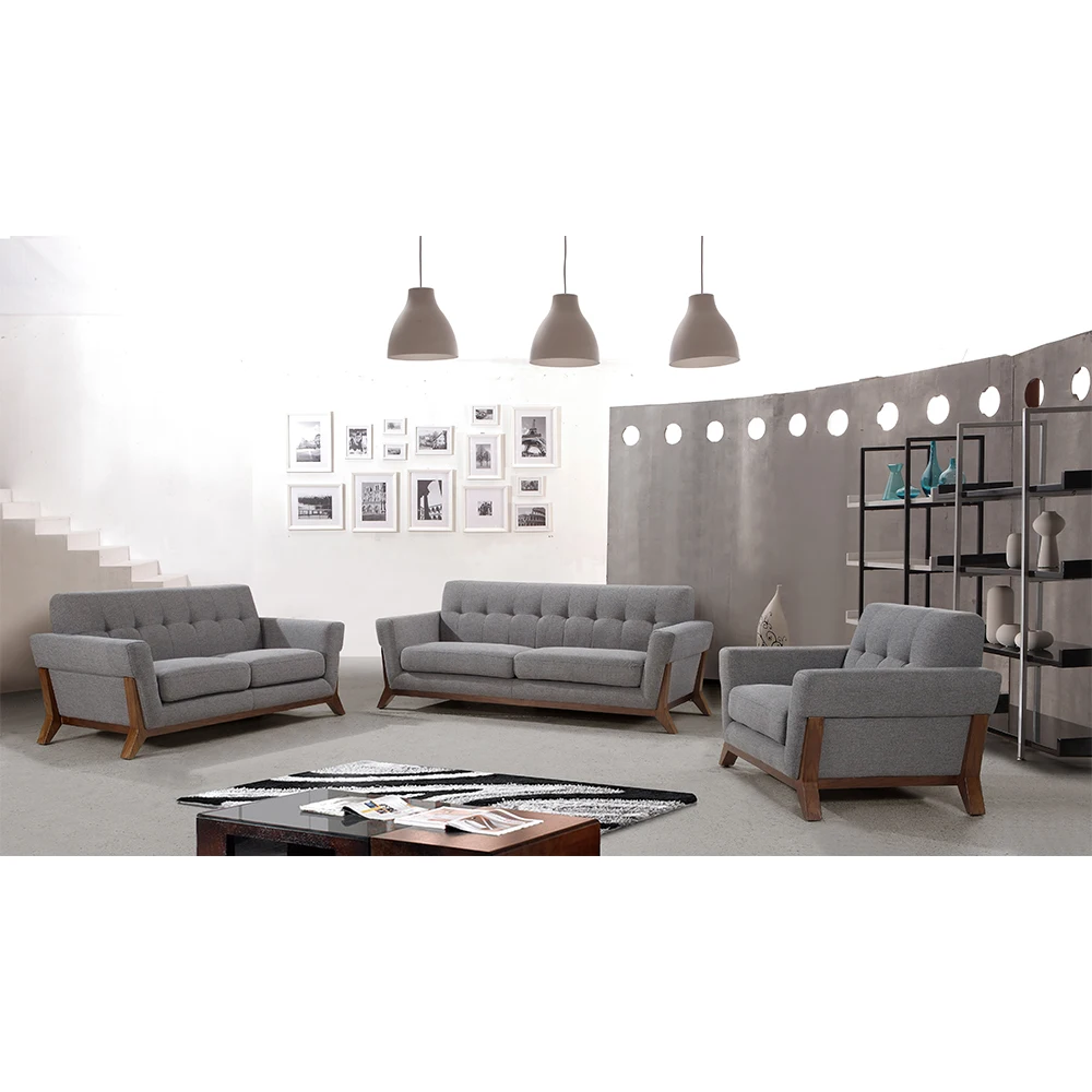 Chinese Style Sofa Set Wood Sofa Furniture From Baotian Furniture For