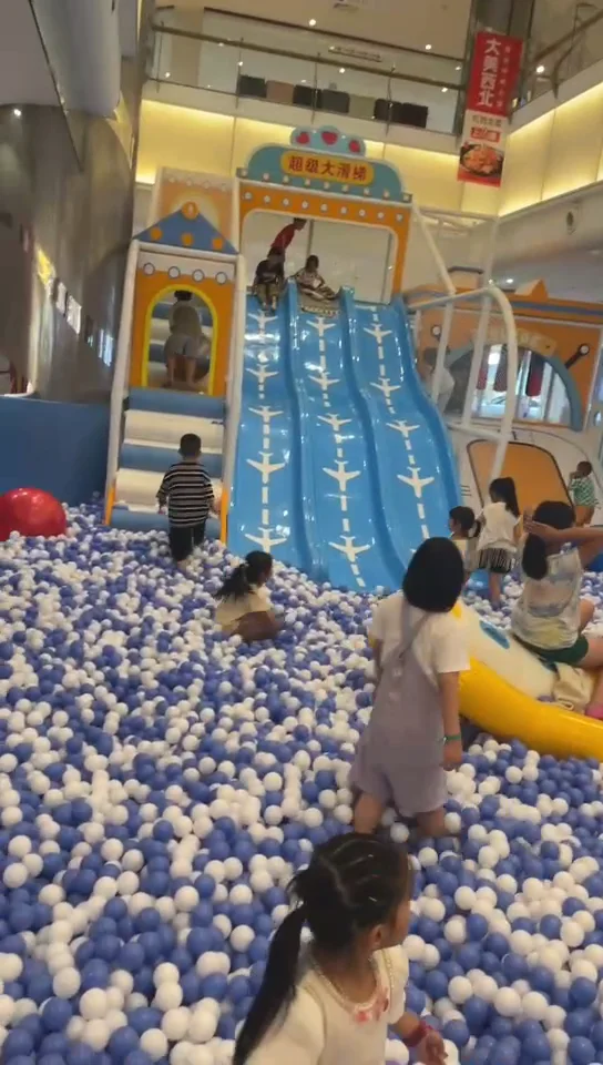 2024 Kids Indoor Play Center Maze Children Indoor Soft Playground