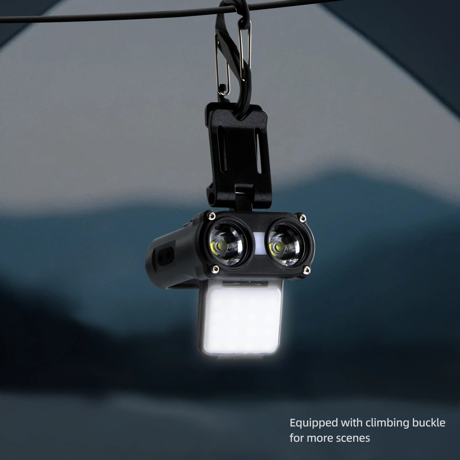 Motion Sensor Headlamp Waterproof Motion Hat Clip Flashlight Helmet Head Lamp Tent Light for Running Camping Outdoor Activities