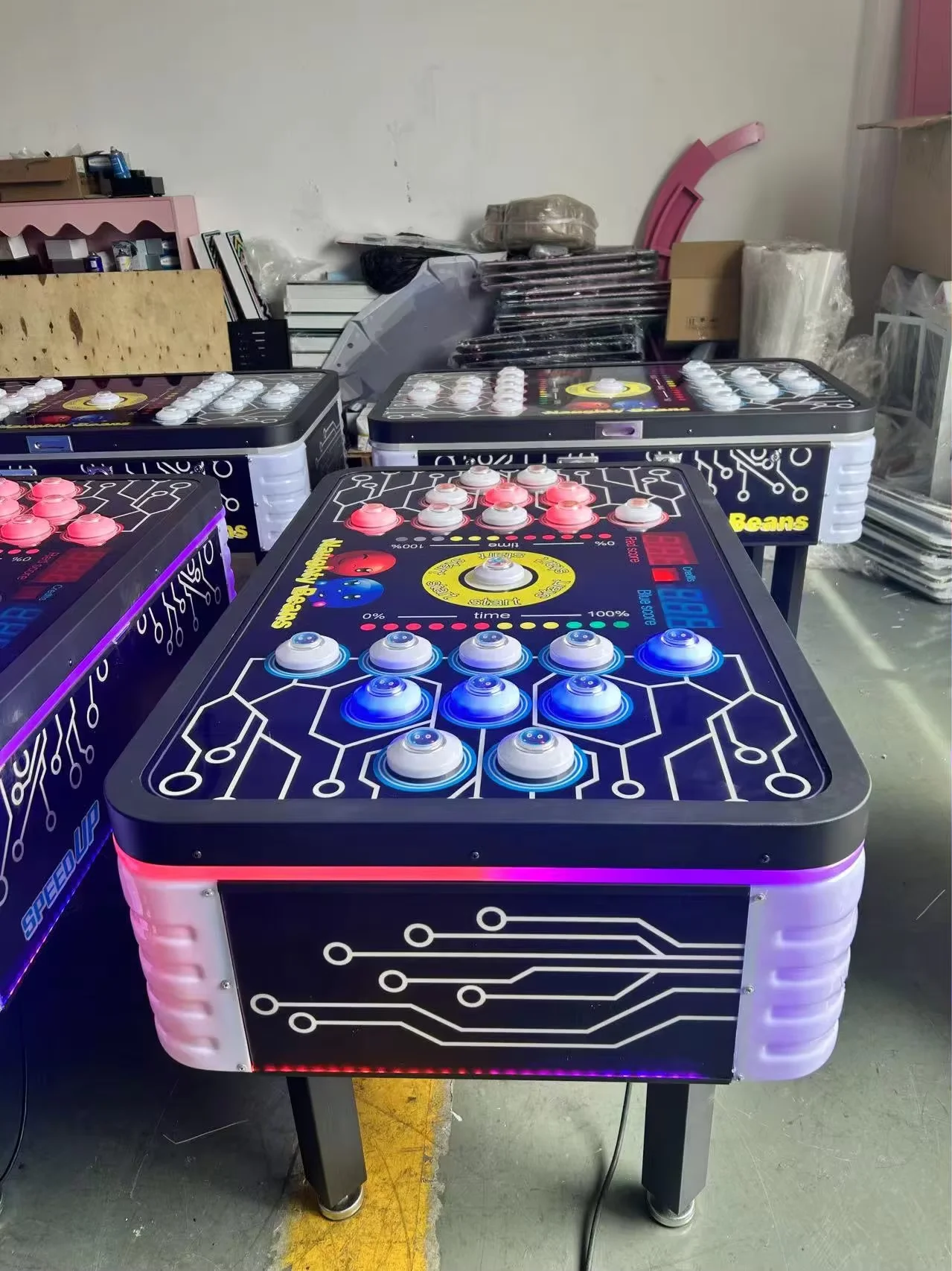 Funpark Power Strike Hammer Challenge - Precision Arcade Game Simulator for Skilled Strength Tests and Thrilling Fun factory