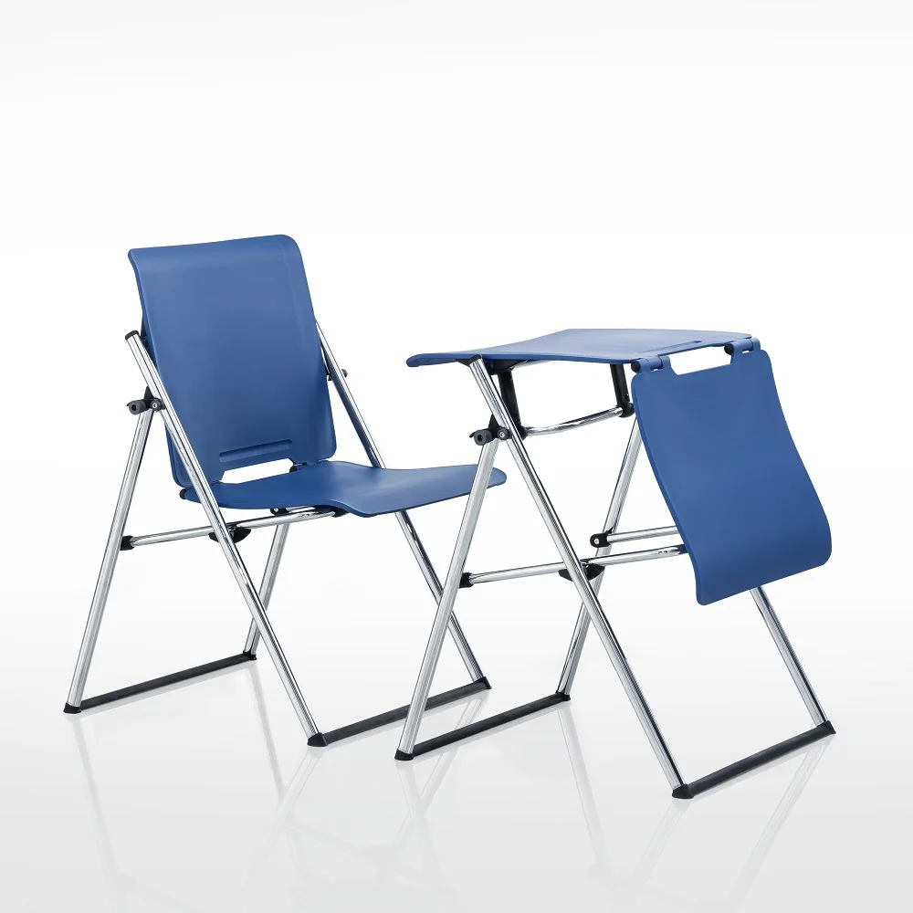 New Design Space Saving School Furniture Folding Table Plastic Kids Chair Colorful Children Study Chair Table Set
