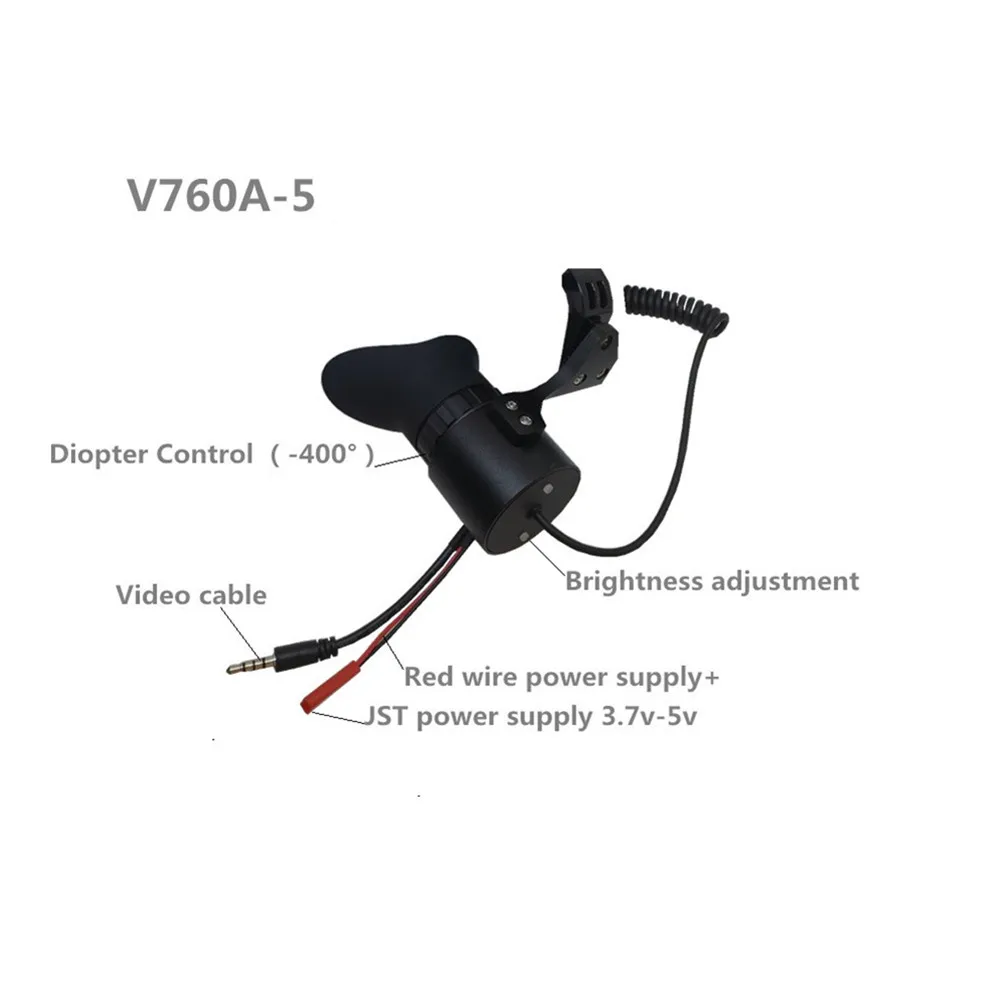 V760A-5  0.5 inch OLED  virtual  90 inch screen  Wearing a large HD screen portable display electronic view finder