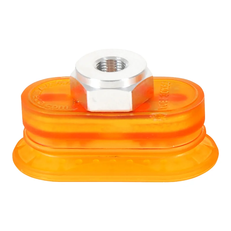 Robot Oval Suction Cup VOBF30X60-PU-38F & 40X80, Vacuum Suction Cup for Metal Sheet, Genuine Product Vacuum Suction Cup