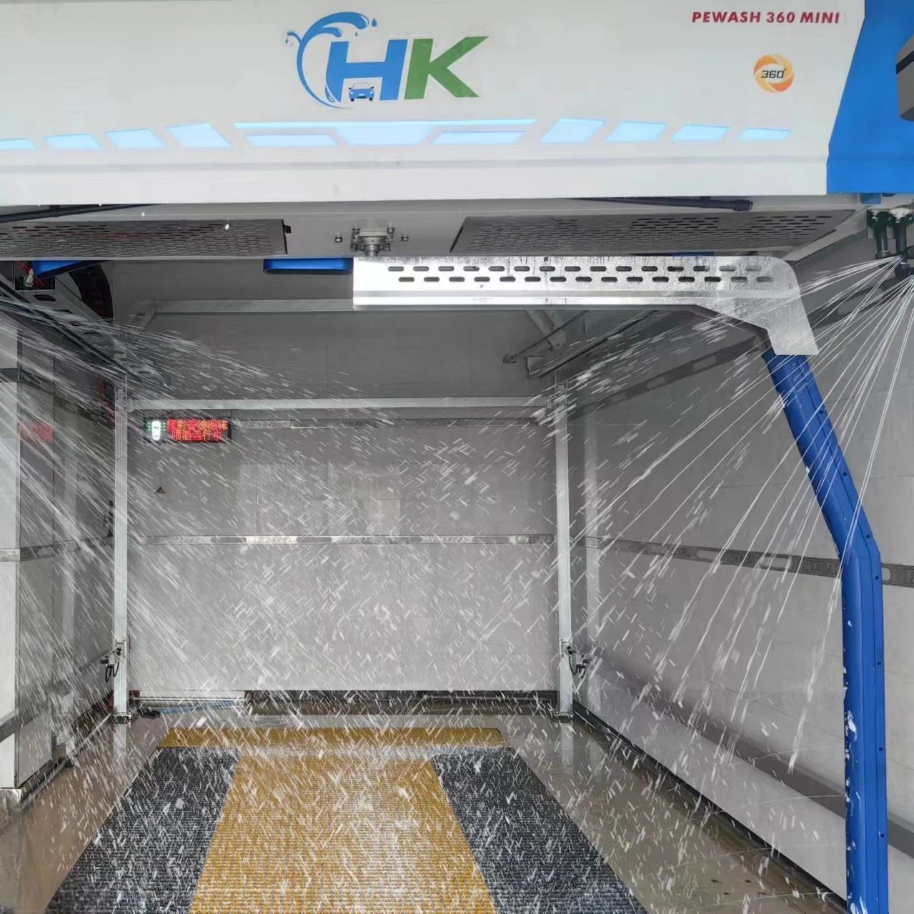 Sturdy and Durable E-wallet Charging Self Solar Vendo Automatic Car Wash Machine for Unmanned Chain Store