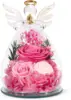 Pink-rose-austin-babys breath-hydrangea