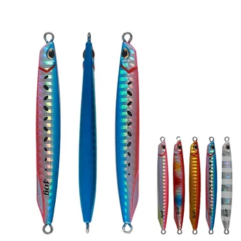 Jigging Pro Luminous Hard Lead Jigging Lure 40g 60g Slow Pitch Jig for Saltwater Sea Fishing Lure Artificial Bait – Metal Jig – view 2
