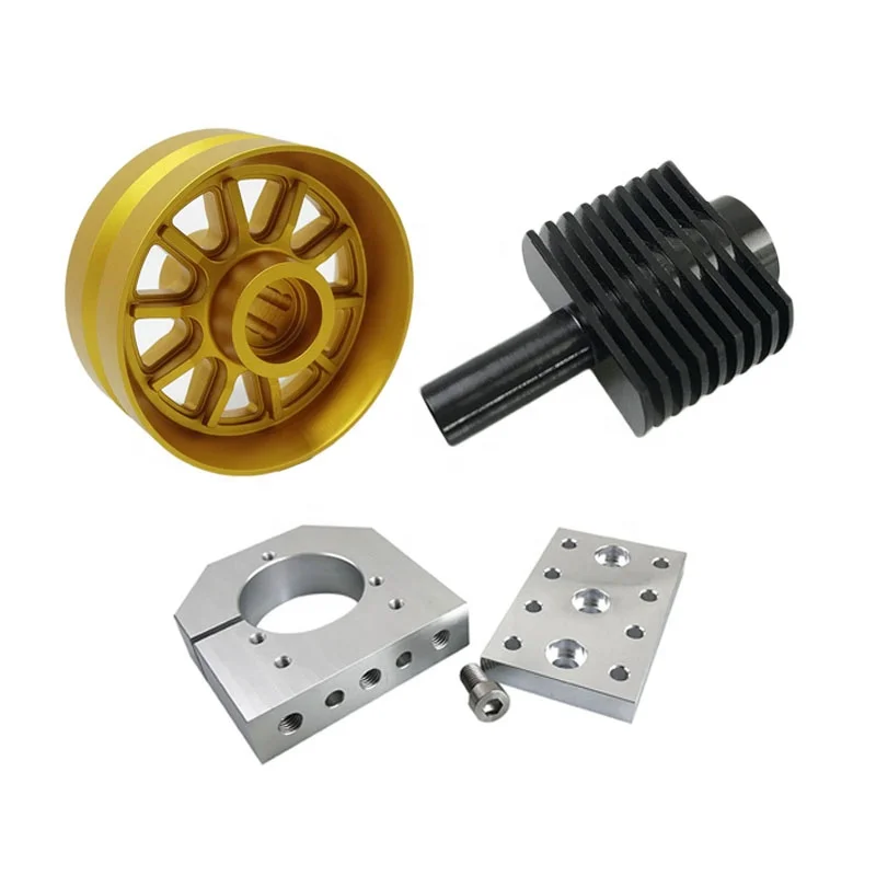 OEM ODM High Precision Custom Small Micro Metal Parts CNC Milling Turning Service Anodized 6063 Aluminum Titanium POM DLC Coated