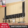 NO.1-76 Black 6-hook