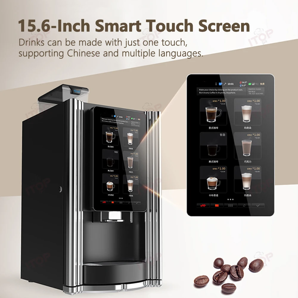 Coffee Vending Machine Bean To Cup Coffee Machine For Office Budan