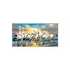 crystal porcelain painting with Alu alloy frame
