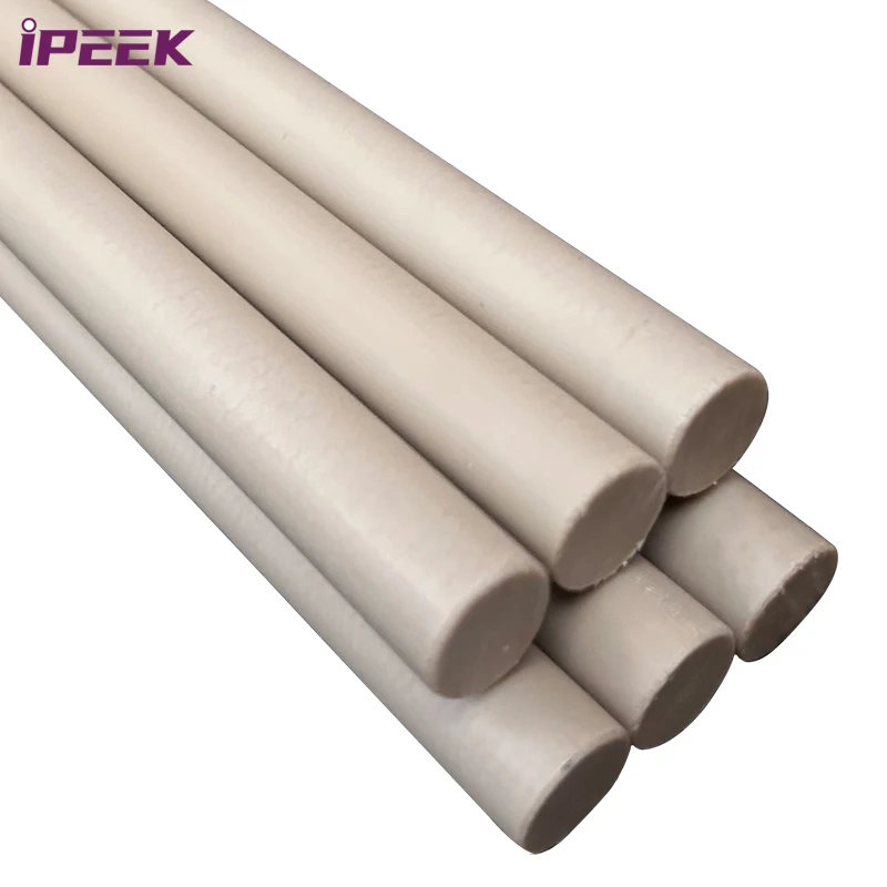 IPEEK Customized High Mechanical Strength Dia 20mm 30mm 40mm 80mm 85mm Medical Grade Peek Rod