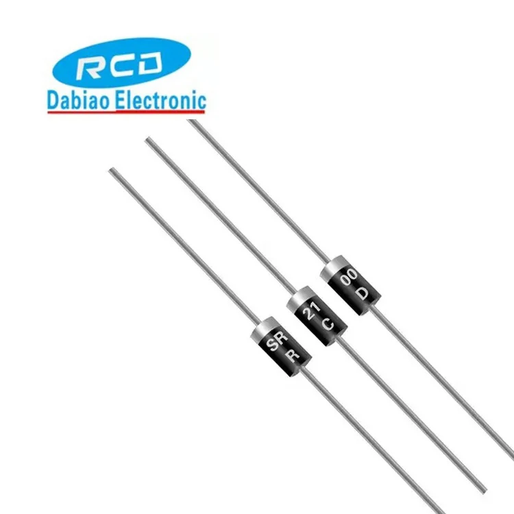 Schottky Barrier Button Diode Rectifier Bridge SR3100 12v Zener Diode 20w