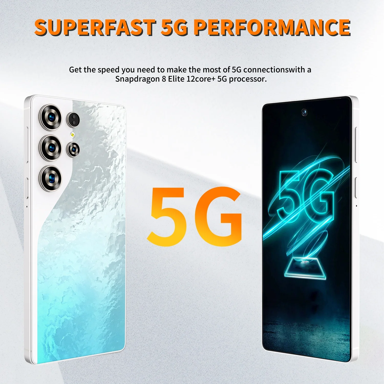 2025NEW Free Shipping S25 Ultra Phone 16gb+1TB 48MP+108MP Face Unlock Full Display Android Cell Phone 7.3Inch Smart Mobile Phone