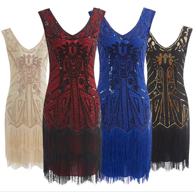 Ecowalson Custom Made 1920 Dresses For Women Gatsby Dresses For Women ...