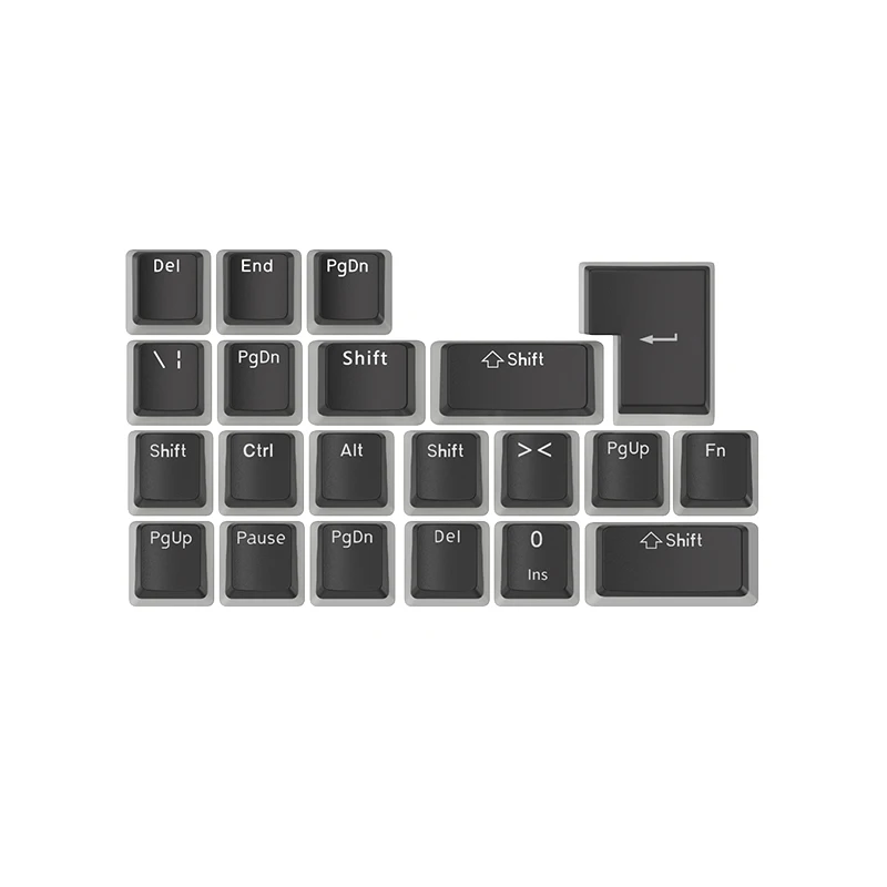 For Pudding Keycaps 21 Additional Personality Pbt Mechanical Keyboard