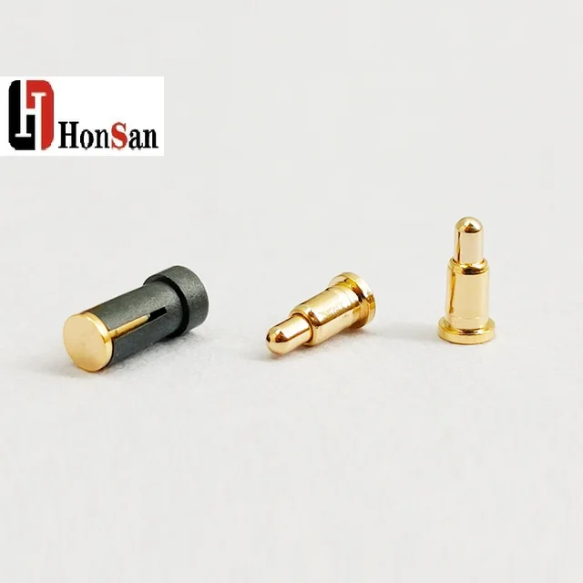 Spring loaded copper brass Pogo Pin connector
