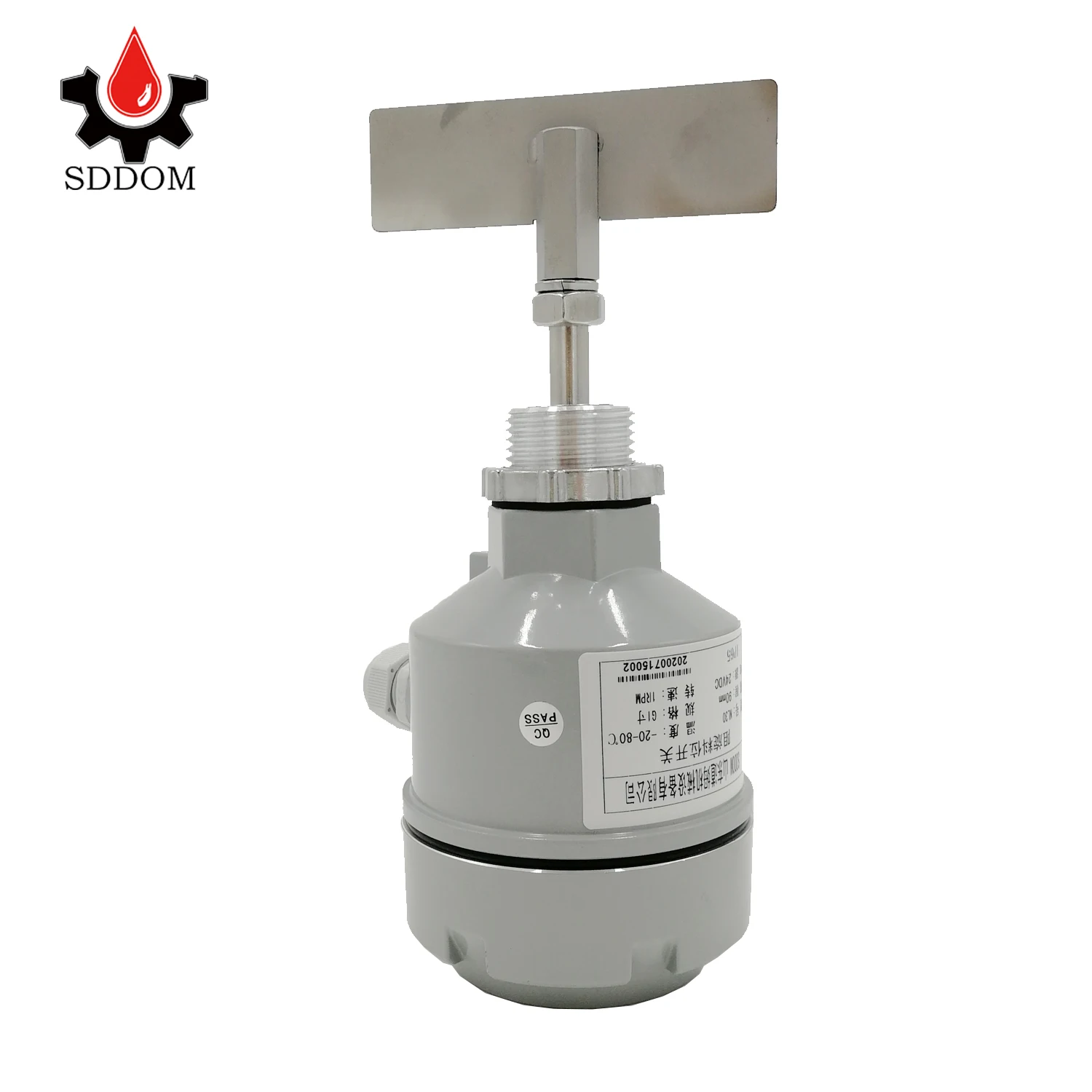 Paddle Flanged Cage External Float Tuning Fork Float Vibration Finetec Rotary Paddle Type Level Switch Indication Sensor