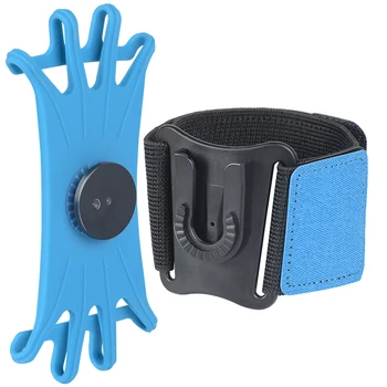 New Quick Release Detachable Sports Running Arm Band Phone Holder Wrist Band Cell Phone Holder For Iphone Adjustable
