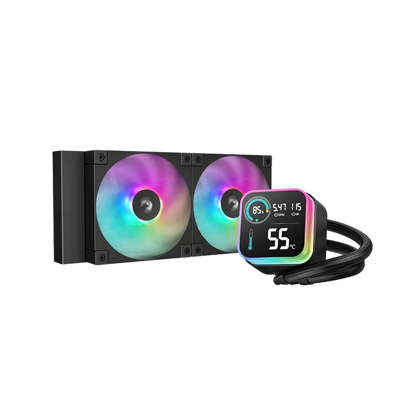 DEEPCOOL LQ240 AIO CPU Cooler - 240mm Liquid Cooling for LGA1851