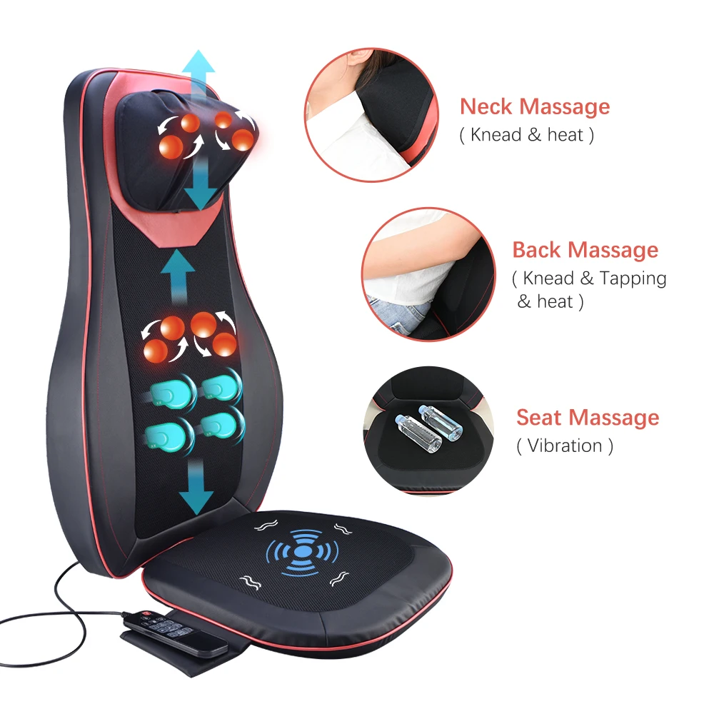 Factory New Products Portable Car Seat Massaging Back Massage Mat Massage Cushion
