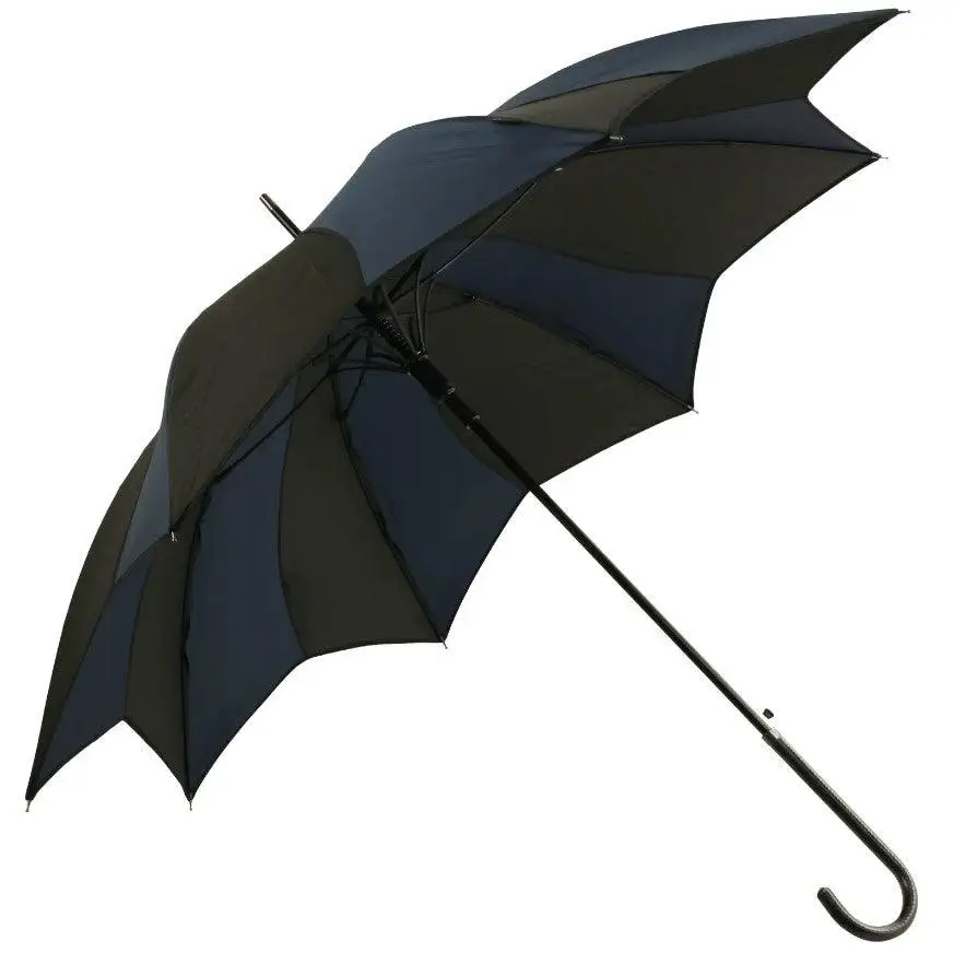 LOTUS Color Block Custom Color Logo Straight Maple Leaf Rotation Fashion Swirl Umbrella
