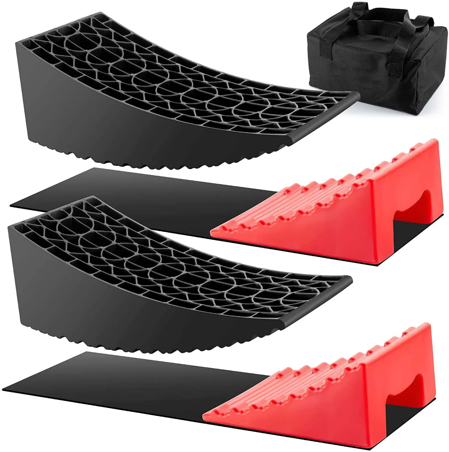 Easily RV Leveling Camper Levelers and Wheel Chock