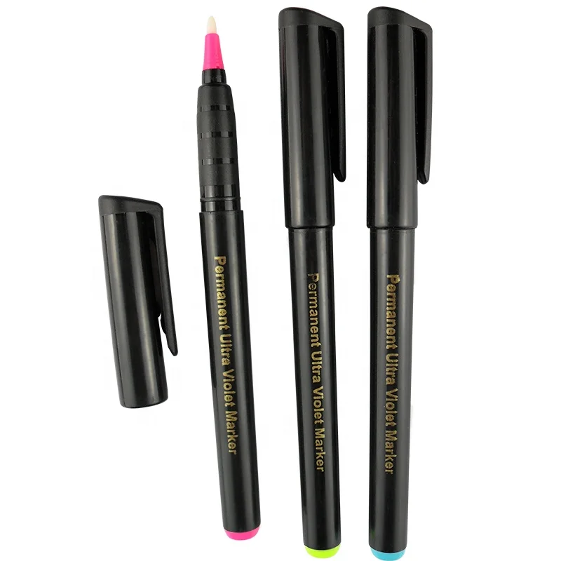 UV Permanent Marker Pen Invisible Ink Security Markers