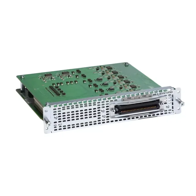 New Original in Stock 1 Year Warranty SM-X-8FXS/12FXO  Single-wide Voice Interface Cards SM-X-8FXS 12FXO