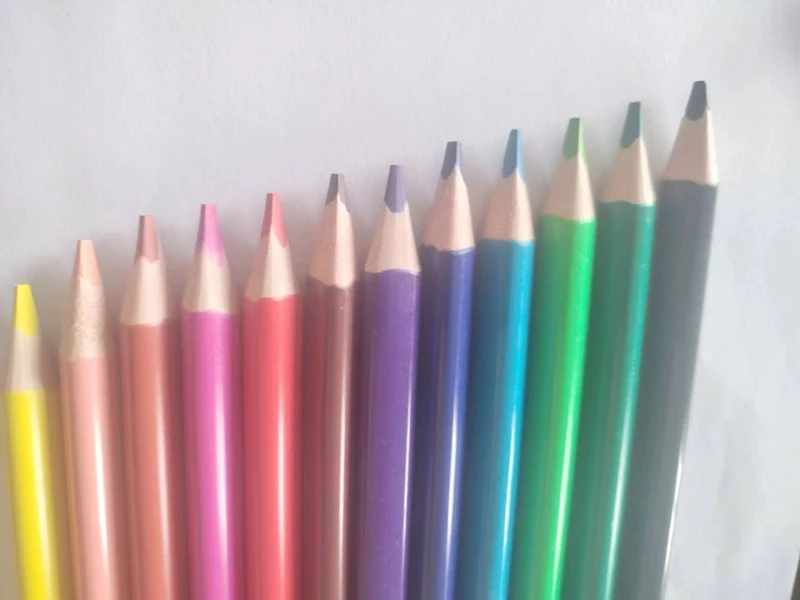 Custom logo Pencils Jumbo Color 4mm Lead for Plastic Pencil Lapiz
