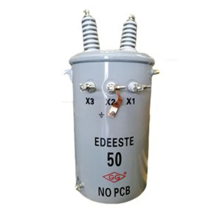 Professional manufacturers Single Phase Pole Mounted Transformer,electrical Transformer 15kva details