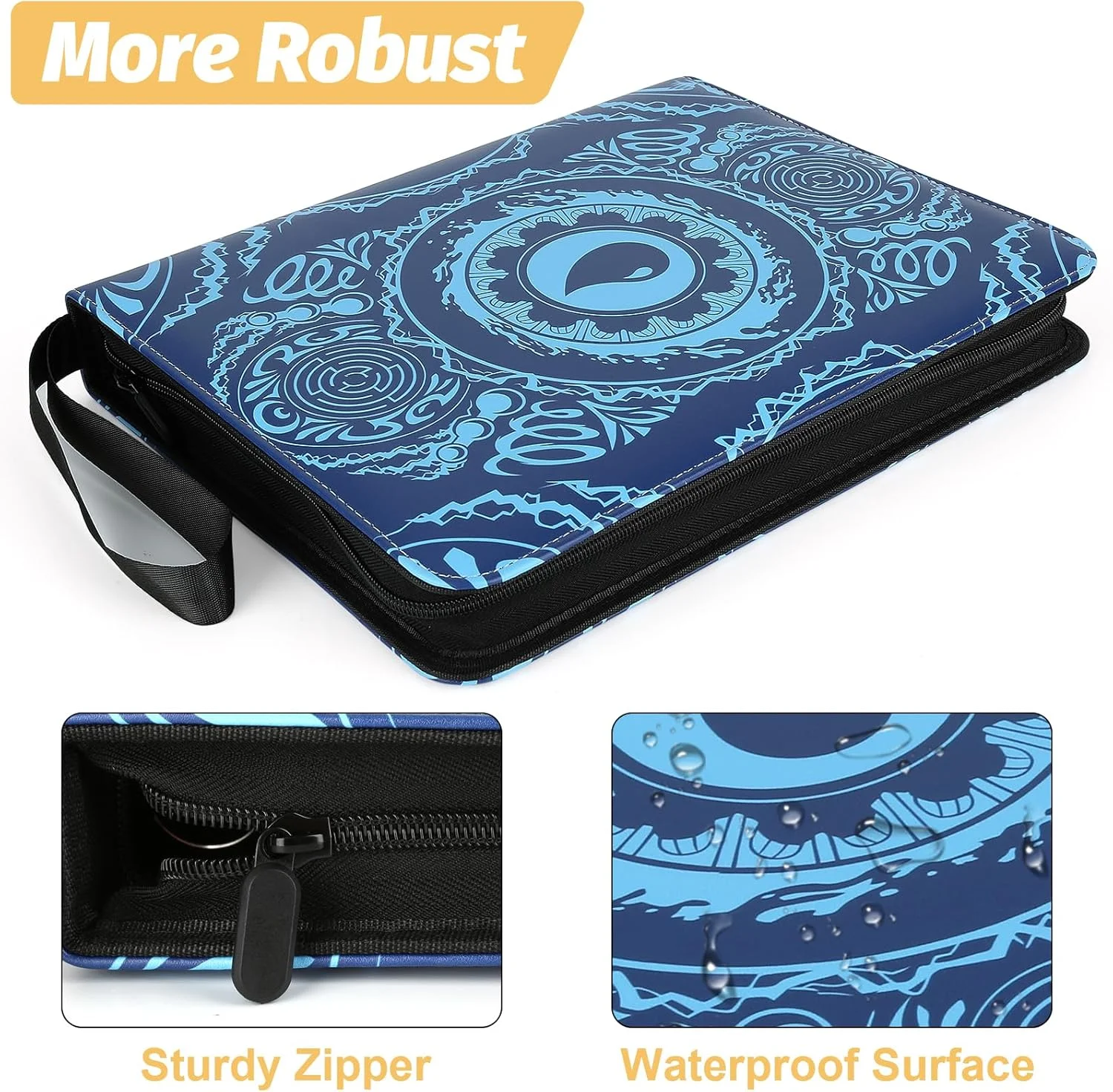 MIO 9-Pocket Card Binder MTG Premium Collector Card Album for Trading 720  Double Sided Pocket PU for Yugioh Game Cards