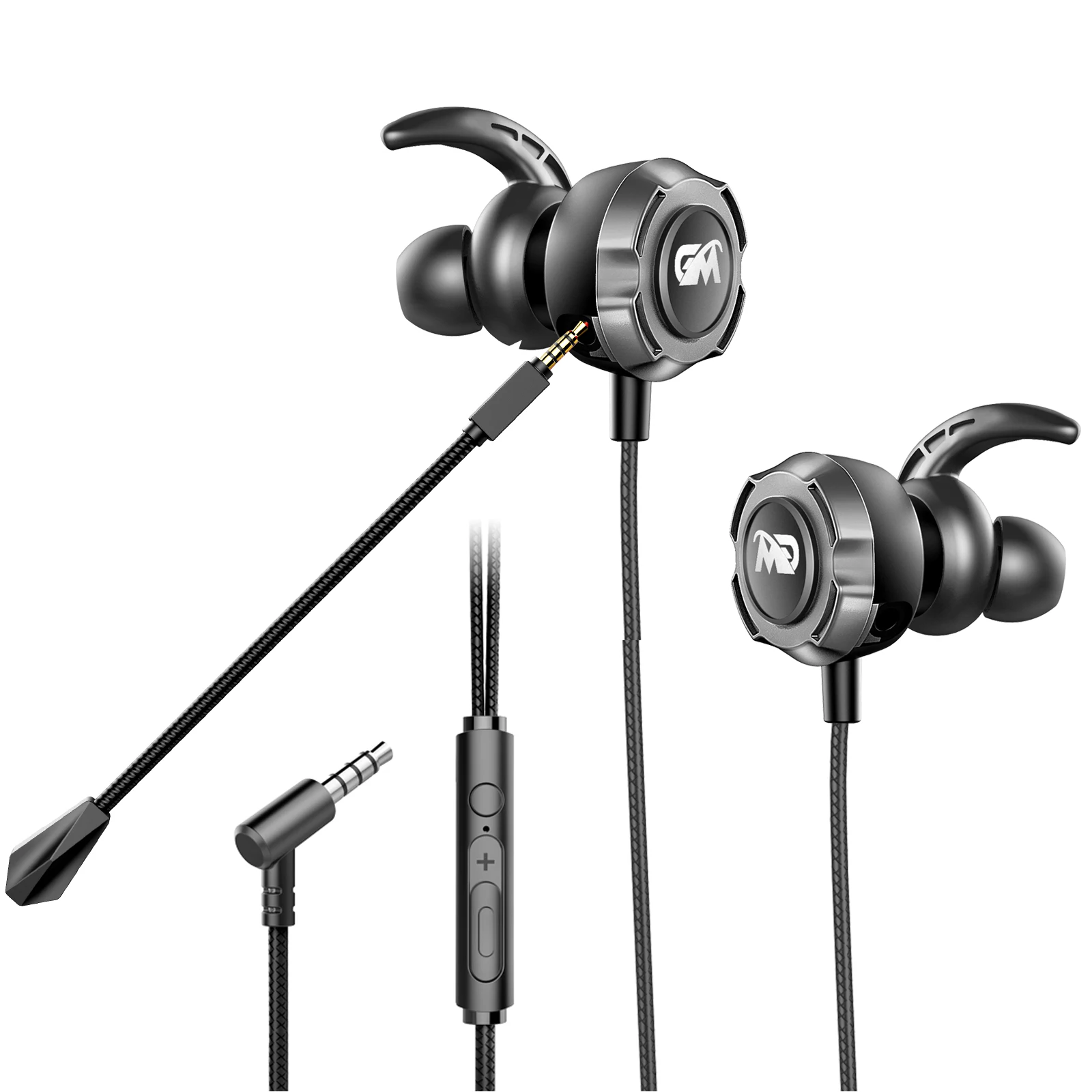 In Ear Wired Earphone with Mic High Bass Gaming Earphones Wired