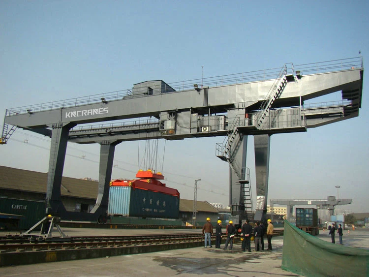 40 Foot Container Capacity RMG Type Handling Container Gantry Crane in Container Yard