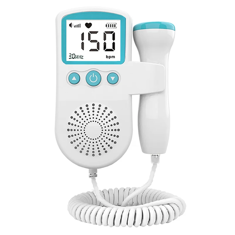 Cheapest Portable Baby Heart Beat Rate Monitor Fetal Doppler