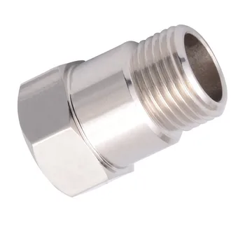 Custom CNC stainless steel hollow hex screw base adapter tube connecter