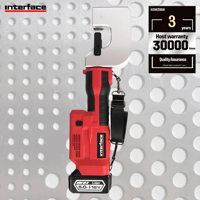 B20 Portable Rechargeable Battery Powered Hydraulic Metal Hole Punching Tool 6.5-20.5mm 120kN
