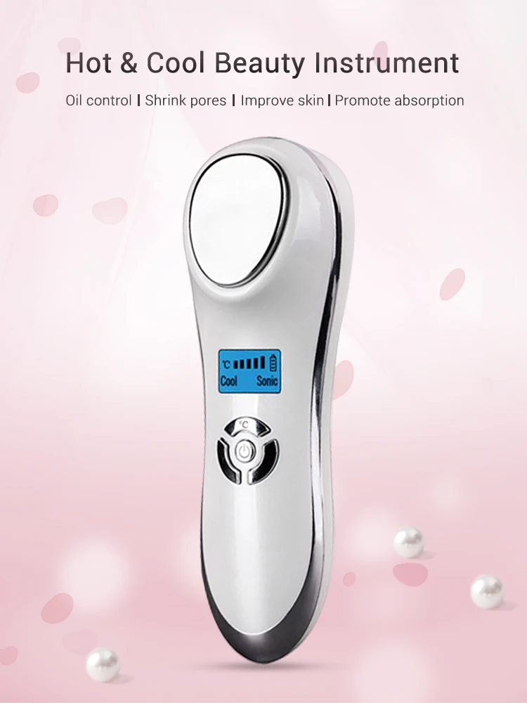 Skin Rejuvenation Hot Cold Beauty Device Warm And Cool Facial Hammer ...