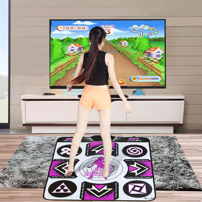 Single User Dancing Step Dance Mat Pad Motion Sensing Wireless Game Mats Dancing Pads