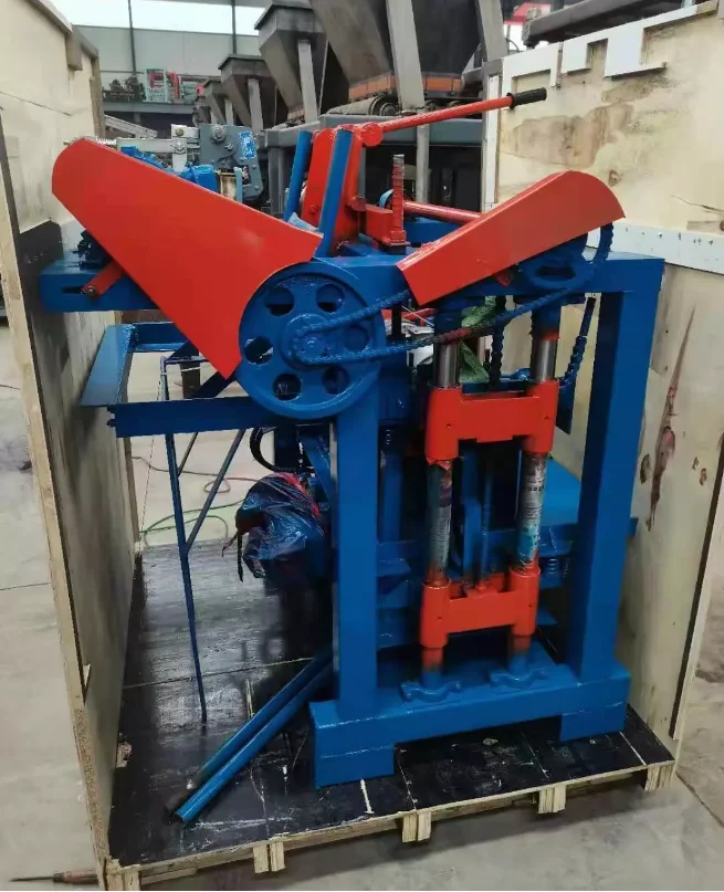 Automatic Lifting Brick Machine Cement with Sand Brick Machine Can Add Hopper Easy Operating Brick Machine