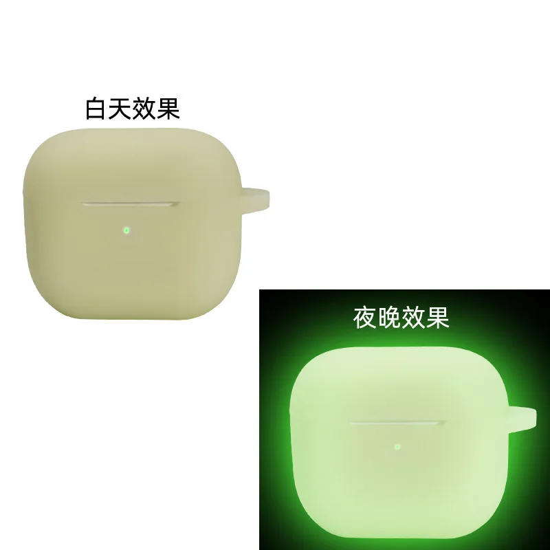 Glow in the Dark Silicon case for Apple Air Pods 4 Glowing in Dark Silicon  Protective Airpod 4 Case