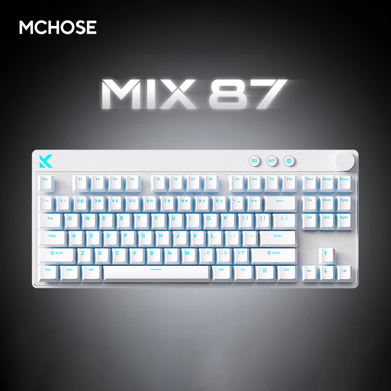 Mchose Mix87 RGB 8000hz Gaming Wired Mechanical Magnetic Switch