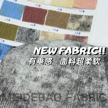 MEIDEBAO crepe fabric for clothing jacquard fabric knitted printed dress materials design Sense of texture Clothing for women