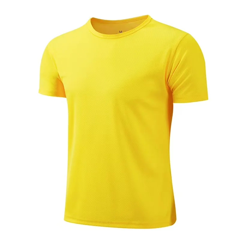 Customized Quick-Drying Short-Sleeved Round-Neck Sports T-Shirt with Advertising Logo for Work Clothes and Cultural Use preview 3