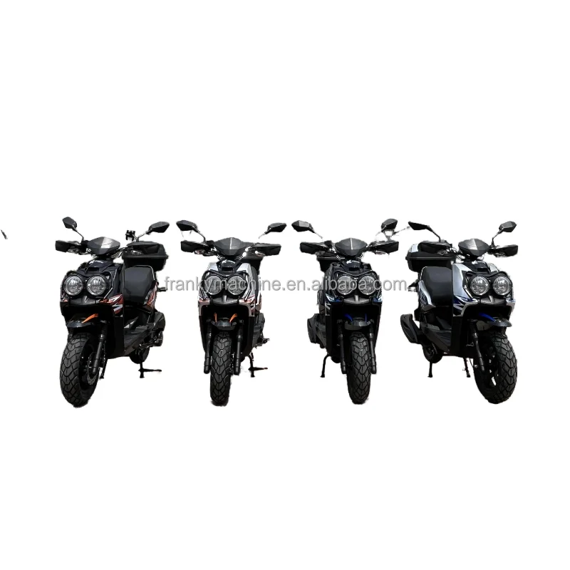 Popular 125cc Gas Moped Scooter Cheap 50cc Gasoline Scooter with Pedals